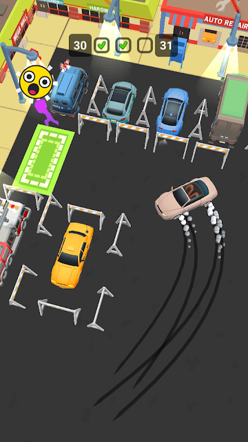 3D甩尾停车截图