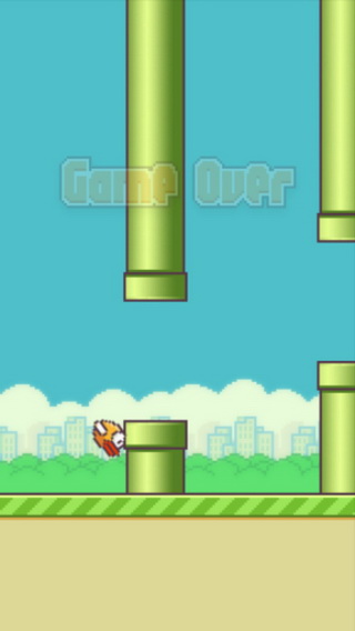 flappy bird原版截图